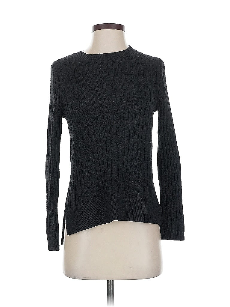 Pre-owned Banana Republic Pullover Sweater In Black