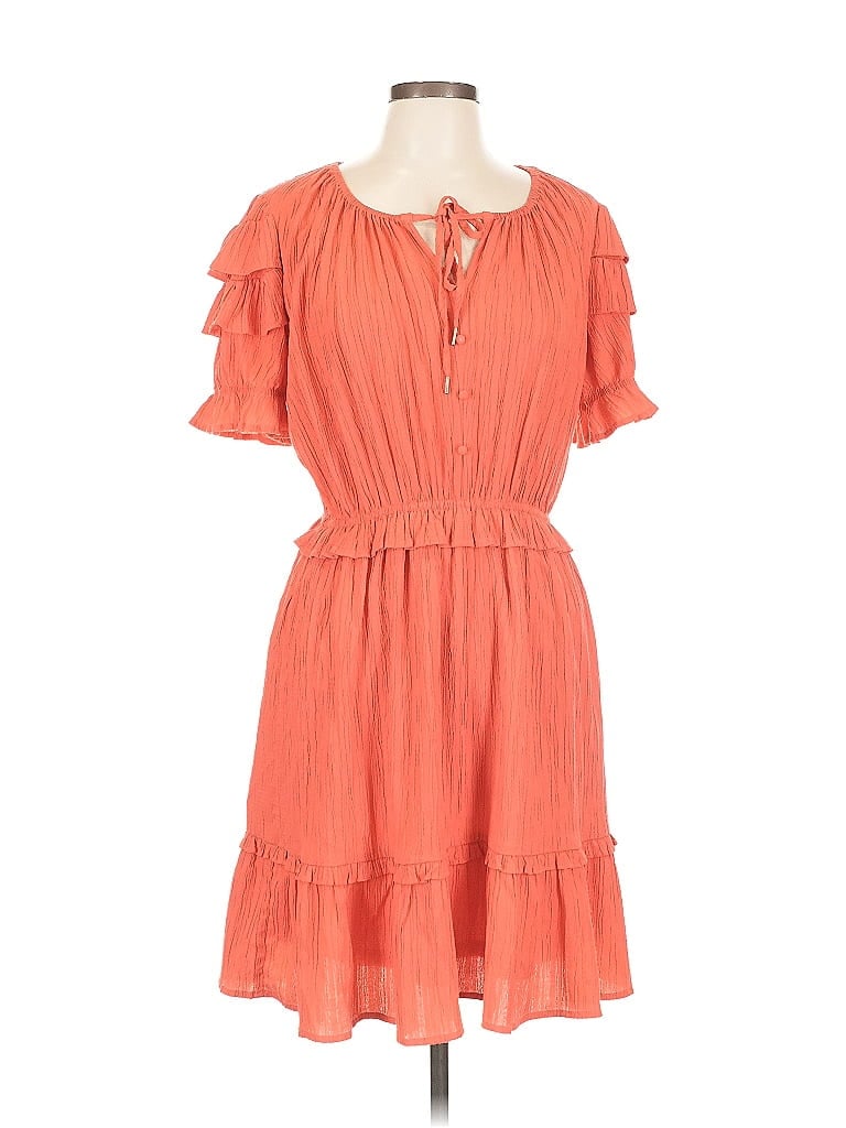 Pre-owned Thml Casual Dress In Orange
