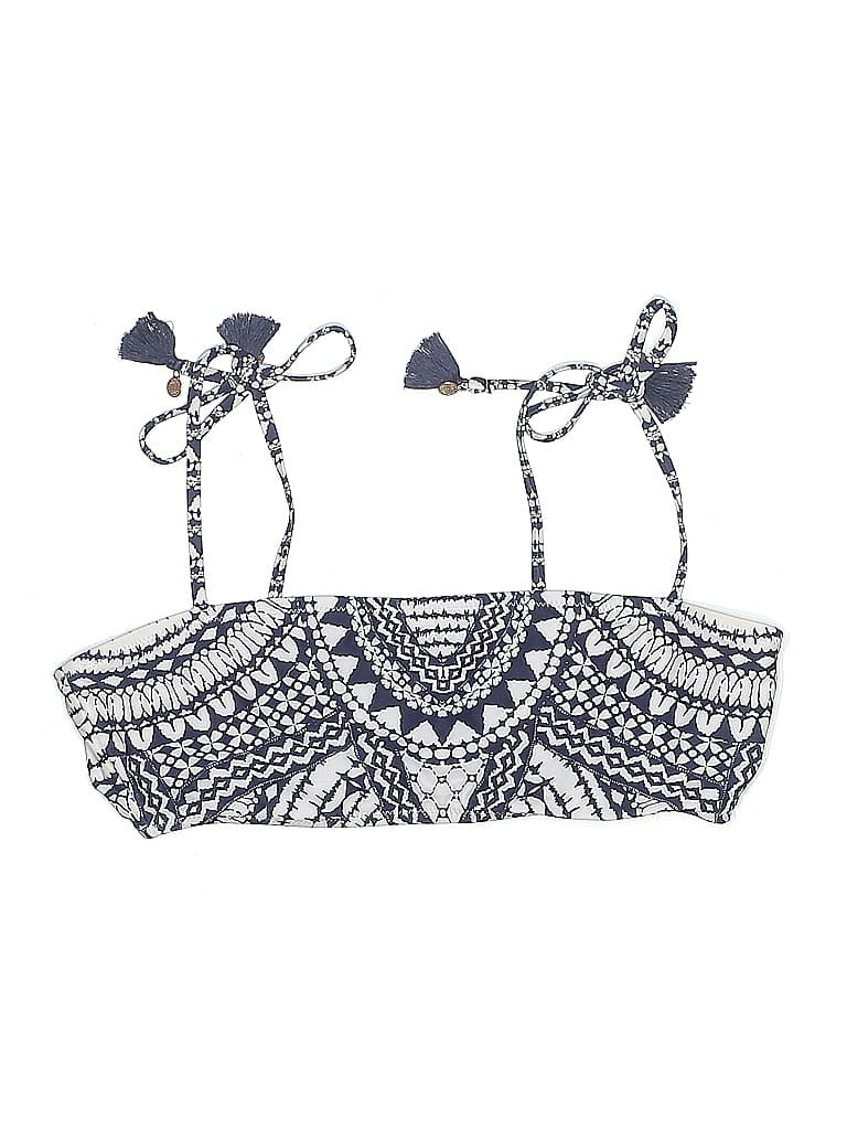 Pre-owned Jessica Simpson Swimsuit Top Blue Swimwear