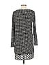 MICHAEL Michael Kors Houndstooth Gray Casual Dress Size L - photo 2