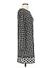 MICHAEL Michael Kors Houndstooth Gray Casual Dress Size L - photo 4