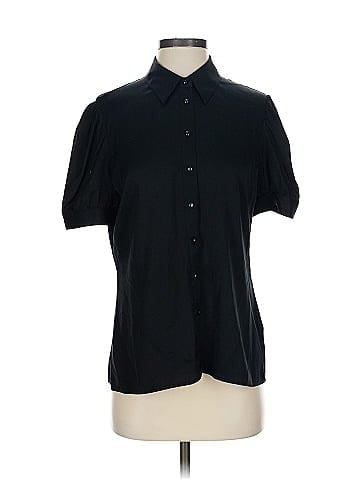 Quince Short Sleeve Silk Top (view 1)