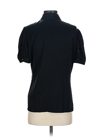 Quince Short Sleeve Silk Top (view 2)