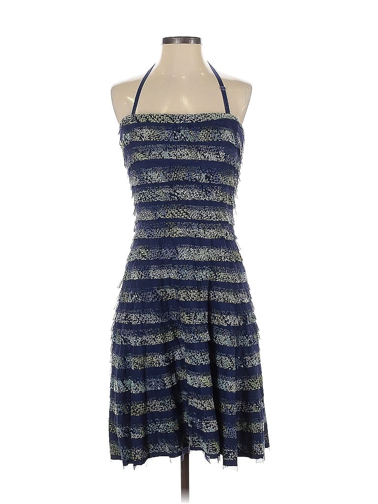 Pre-owned Bcbgmaxazria Cocktail Dress In Blue