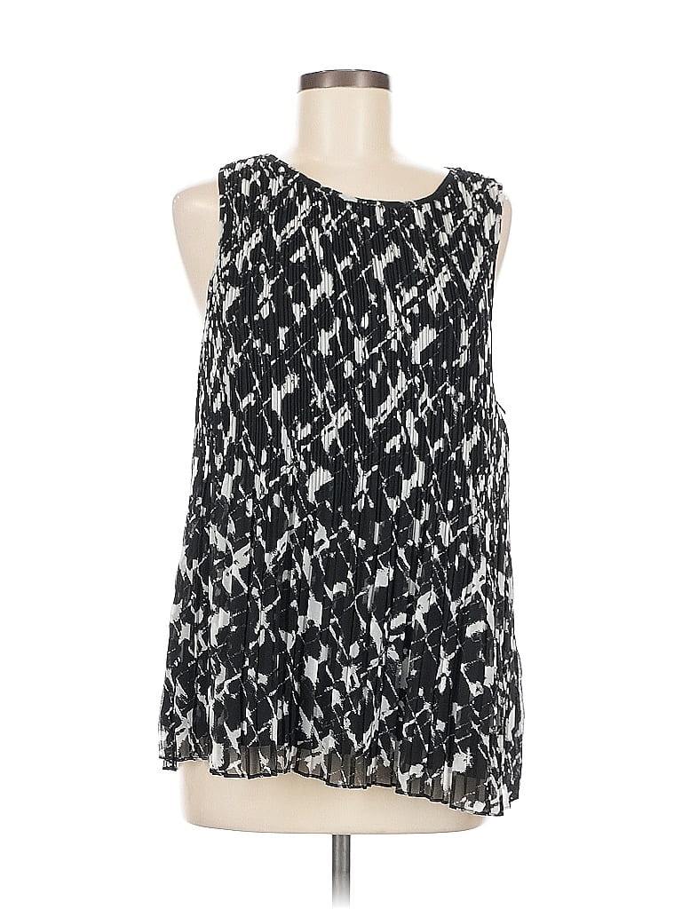 Halogen Sleeveless Blouse In Black