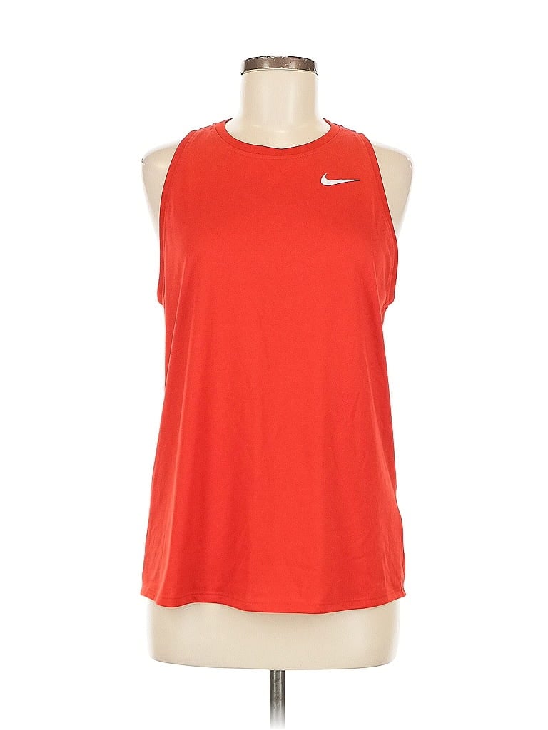 Pre-owned Nike Active Tank Top In Red