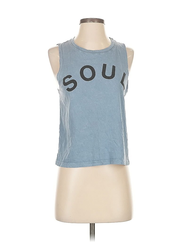 Pre-owned Soul Sleeveless T-shirt In Blue
