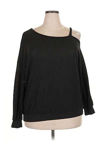 Shein Curve Pullover Sweater (view 1)