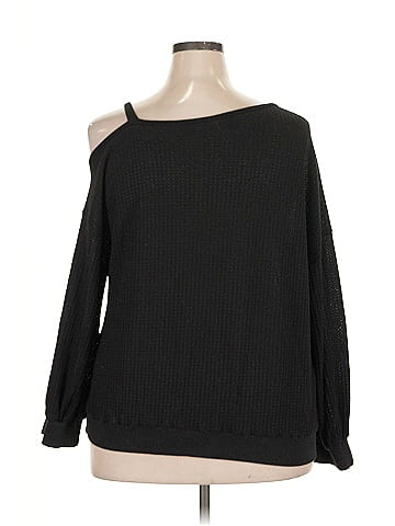 Shein Curve Pullover Sweater (view 2)