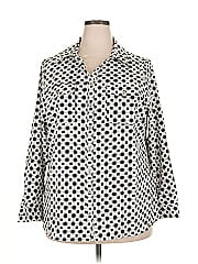 Notations 3/4 Sleeve Blouse