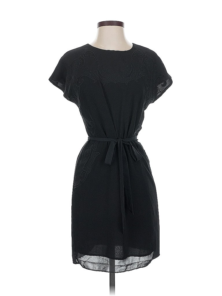 Pre-owned Armani Exchange Casual Dress In Black