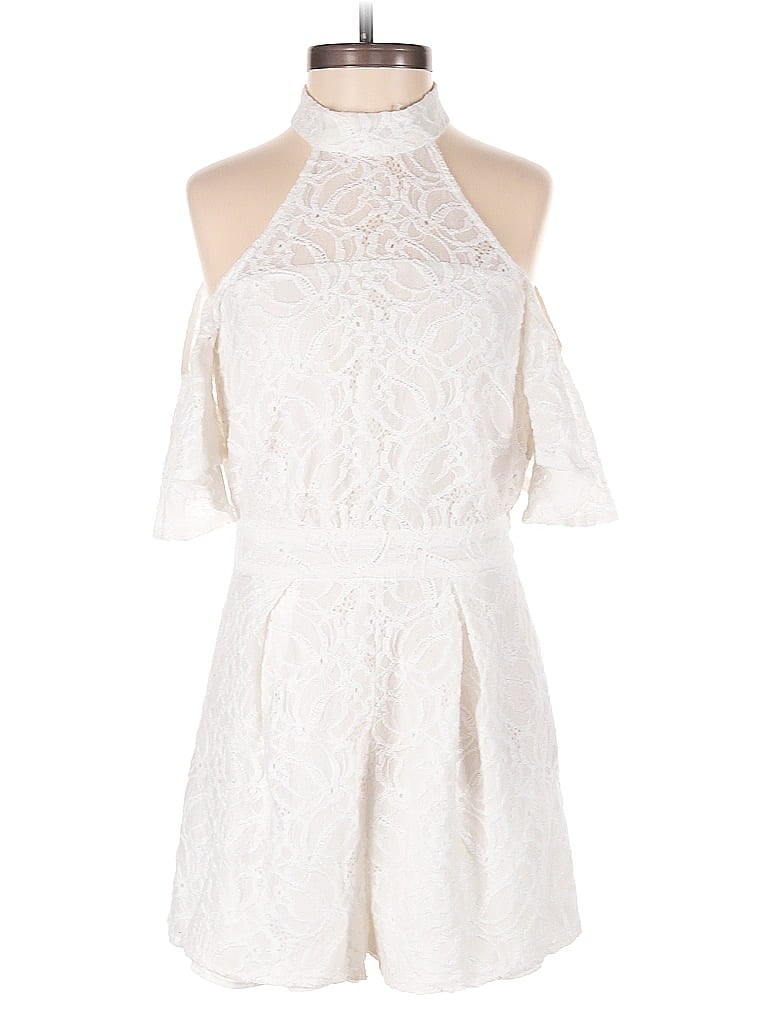 Pre-owned Bcbgeneration Romper In White
