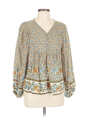 Solitaire Long Sleeve Blouse (view 1)