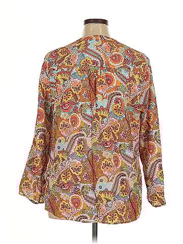 Notations Long Sleeve Blouse (view 2)