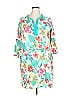 Lands' End Tropical White Casual Dress Size 18 - photo 1