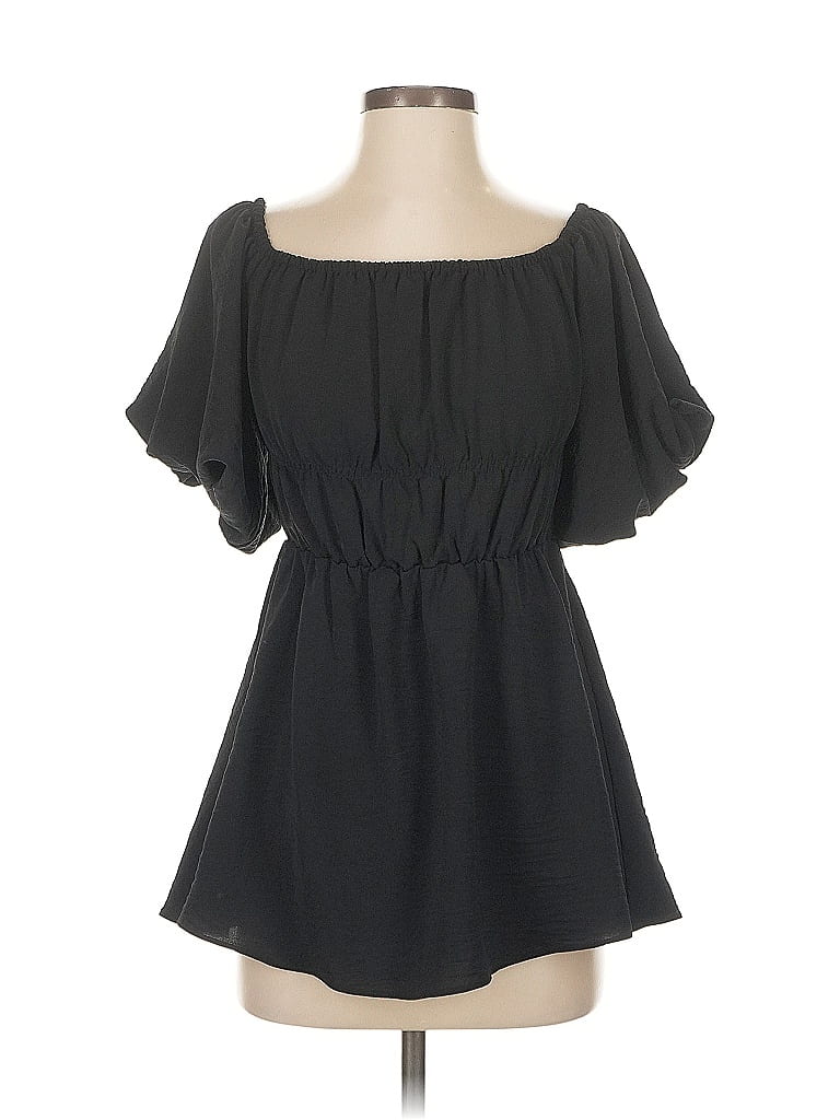 Pre-owned Dokotoo Casual Dress In Black