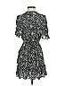 Auguste 100% Rayon Animal Print Black Cocktail Dress Size 4 - photo 2