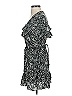 Auguste 100% Rayon Animal Print Black Cocktail Dress Size 4 - photo 5