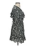 Auguste 100% Rayon Animal Print Black Cocktail Dress Size 4 - photo 4