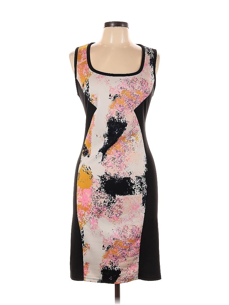 Pre-owned Bar Iii Cocktail Dress In Black