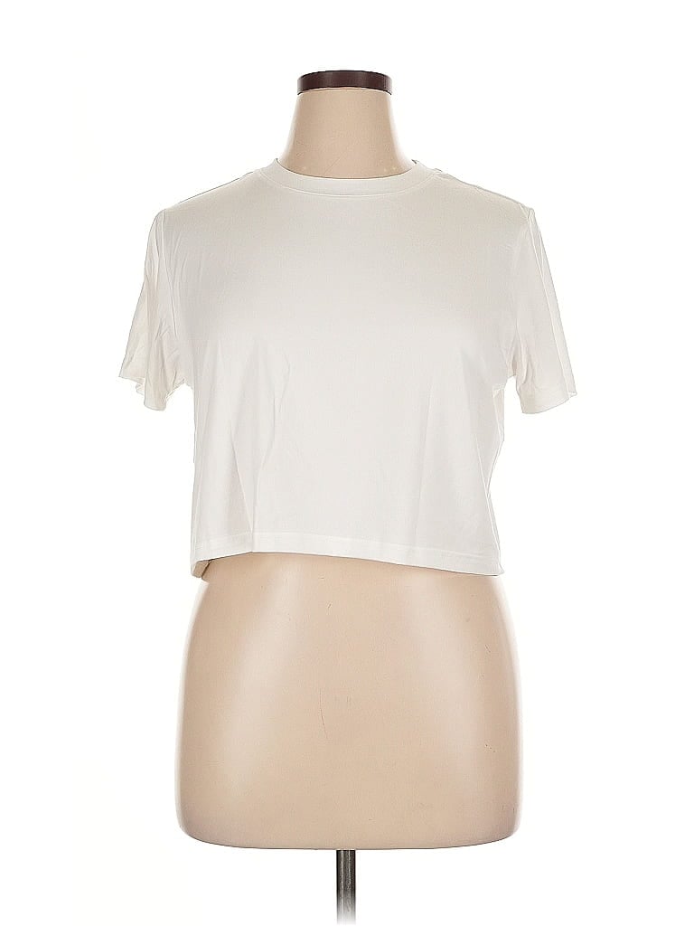 Pre-owned Assorted Brands Short Sleeve T-shirt In White