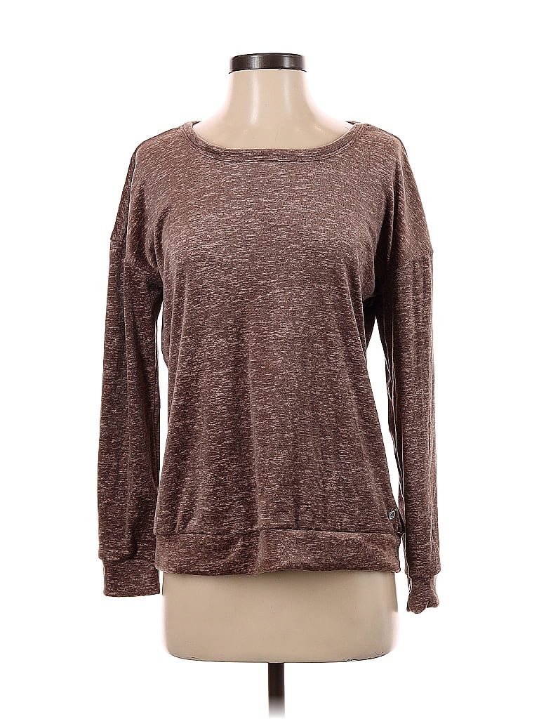 Pre-owned Nicole Miller Pullover Sweater In Brown