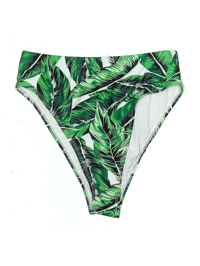 UNBRANDED Pre-owned Swimsuit Bottoms In Green