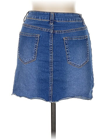 No Boundaries Denim Skirt (view 2)