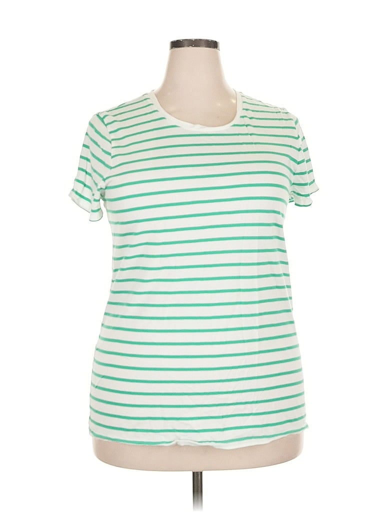 Pre-owned Gap Short Sleeve T-shirt In Green