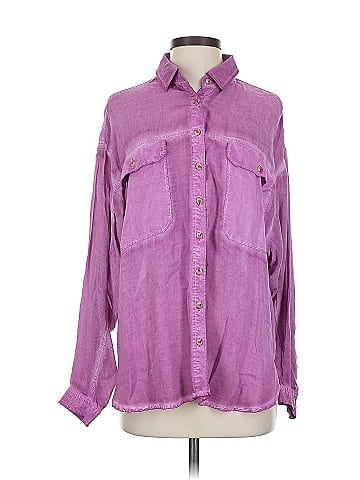 Pilcro Long Sleeve Button-Down Shirt (view 1)
