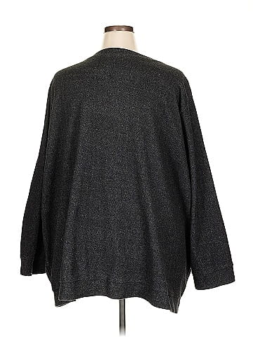 Woman Within Pullover Sweater (view 2)