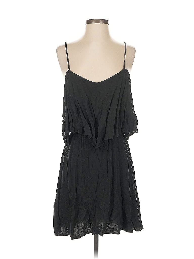 Pre-owned Express Casual Dress In Black