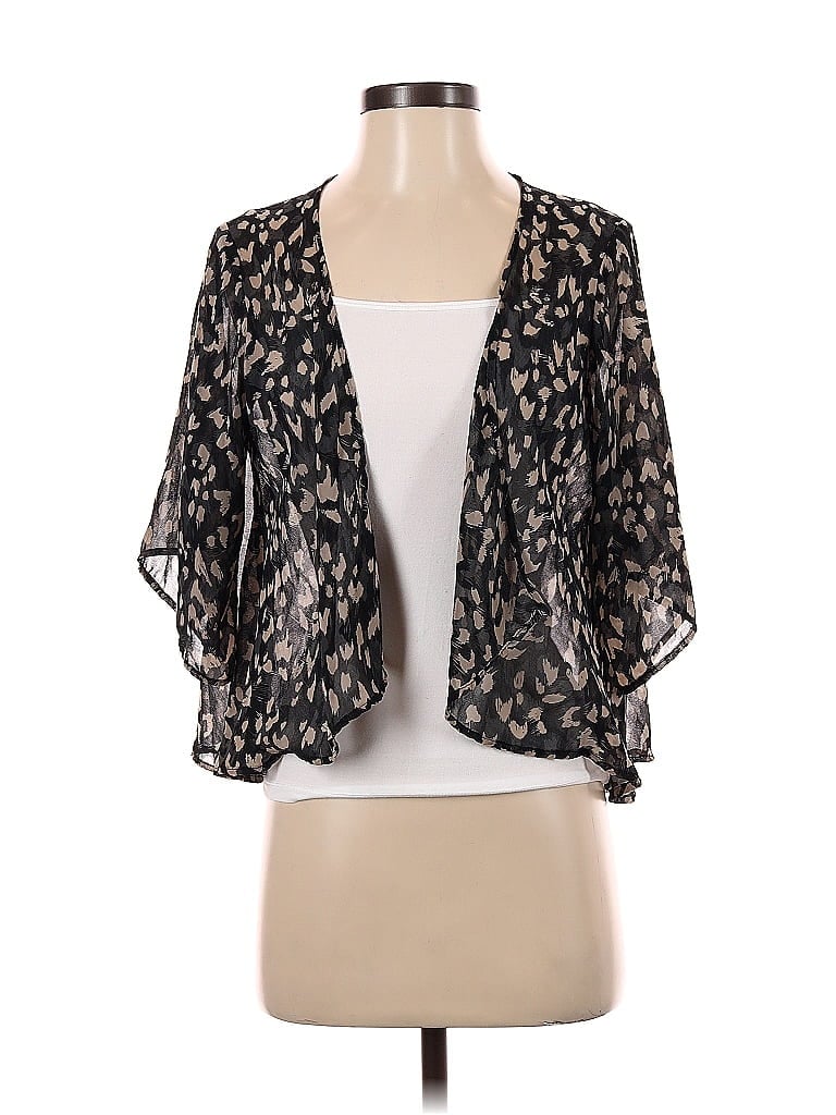 Pre-owned Assorted Brands Kimono In Black