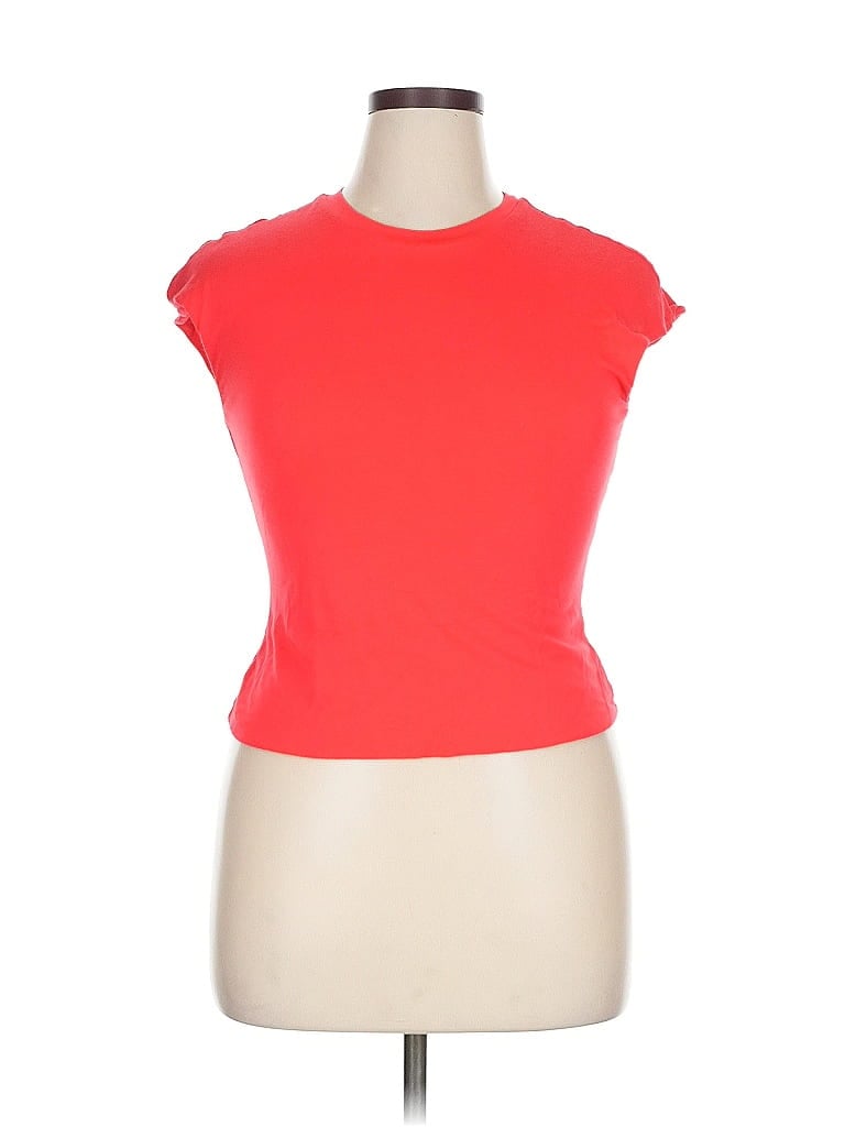 Pre-owned Afrm Sleeveless T-shirt In Red