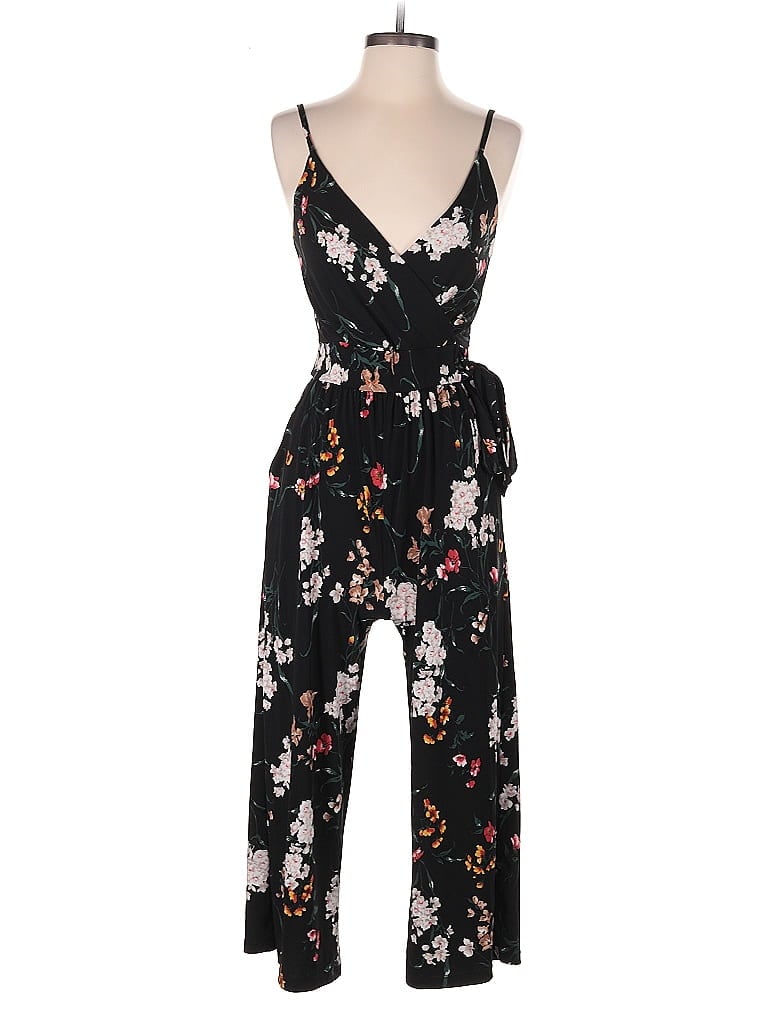 Pre-owned Kaileigh Jumpsuit In Black