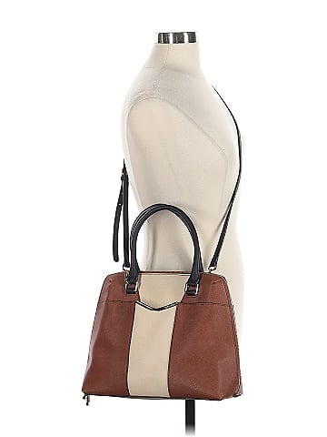 Calvin Klein Leather Satchel (view 2)