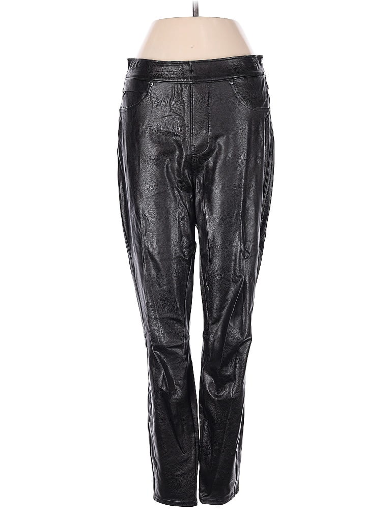 Pre-owned Spanx Active Pants In Black