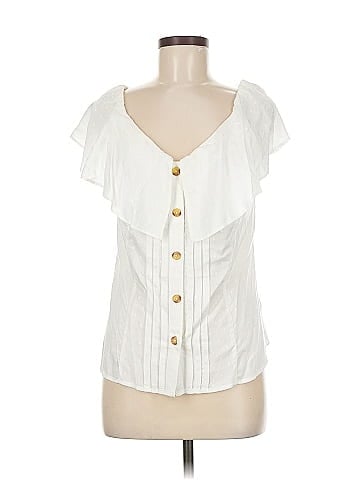 Maeve by Anthropologie Short Sleeve Blouse (view 1)
