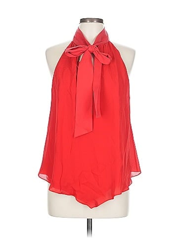Alice + Olivia Sleeveless Silk Top (view 1)