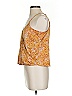 Pink Rose Yellow Sleeveless Blouse Size S - photo 4