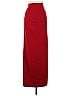 Black Halo Red Burgundy Formal Skirt Size 4 - photo 1