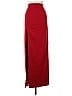 Black Halo Red Burgundy Formal Skirt Size 4 - photo 2
