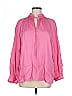 La Collection Pink Long Sleeve Blouse Size M - photo 1