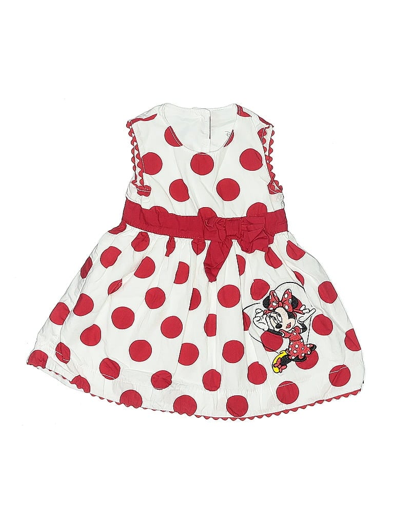 Pre-owned Disney Parks Babies' Dress In Red