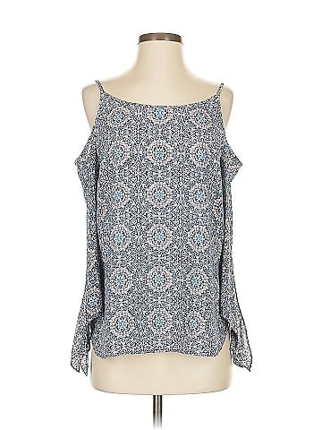 Aqua Sleeveless Blouse (view 1)