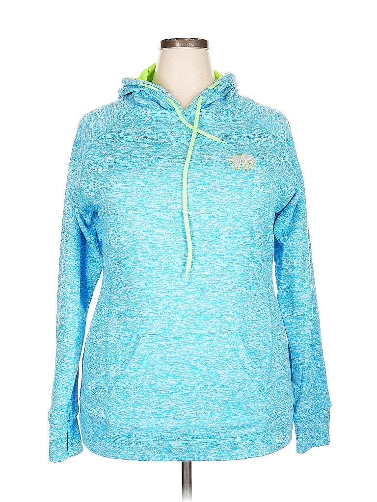 Pre-owned Ivory Ella Pullover Hoodie In Blue