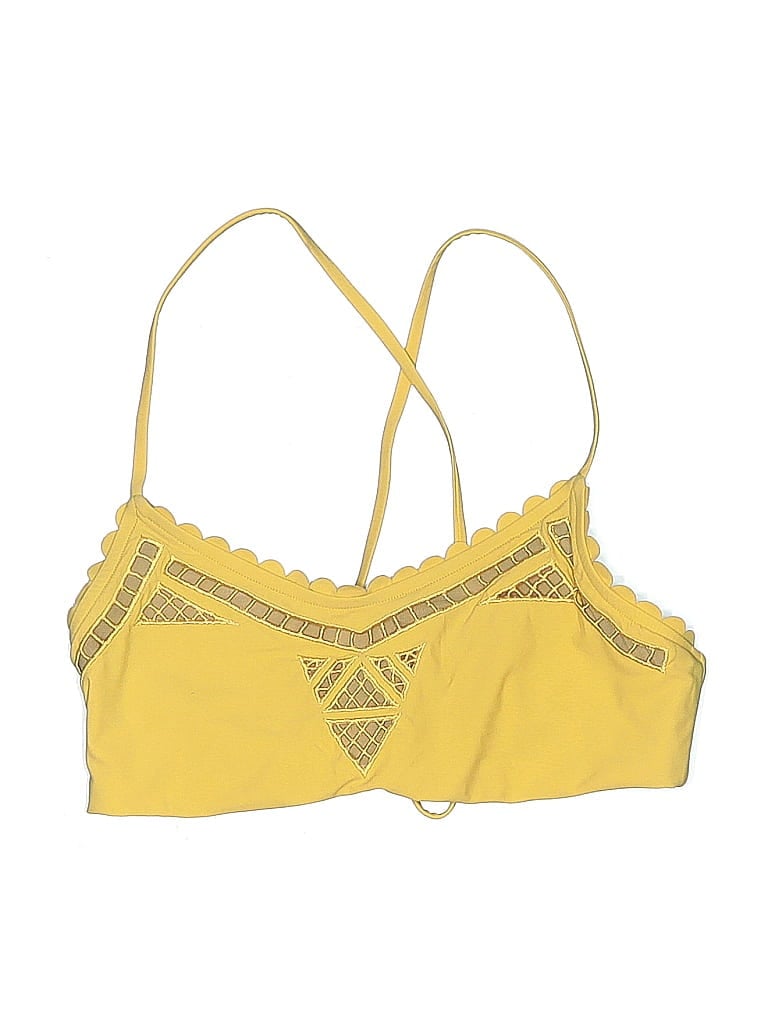 Pre-owned Red Carter Swimsuit Top Yellow Swimwear