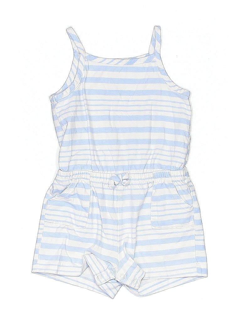 Click to view more detailed imagery on our partner's website Pre-owned Wonder Nation Kids' Short Sleeve Onesie In Blue