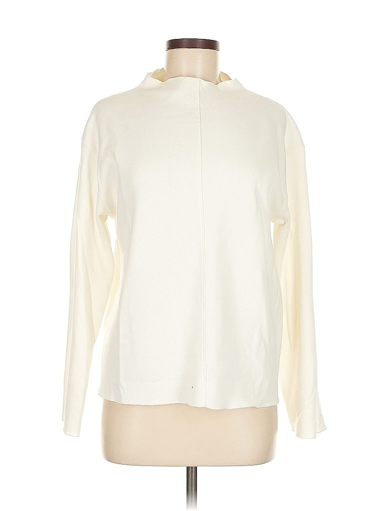 Click to view more detailed imagery on our partner's website Pre-owned Zara Sweatshirt In White