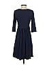J.Crew Solid Blue Casual Dress Size XS - photo 2
